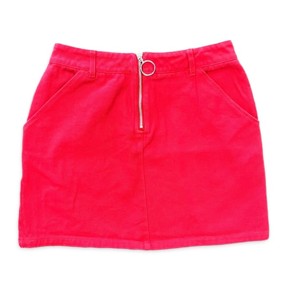 Sans Souci Denim Mini Skirt - Picture 1 of 8